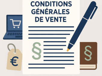 Illustration rédaction des conditions générales de vente Illustration rédaction des conditions générales de vente